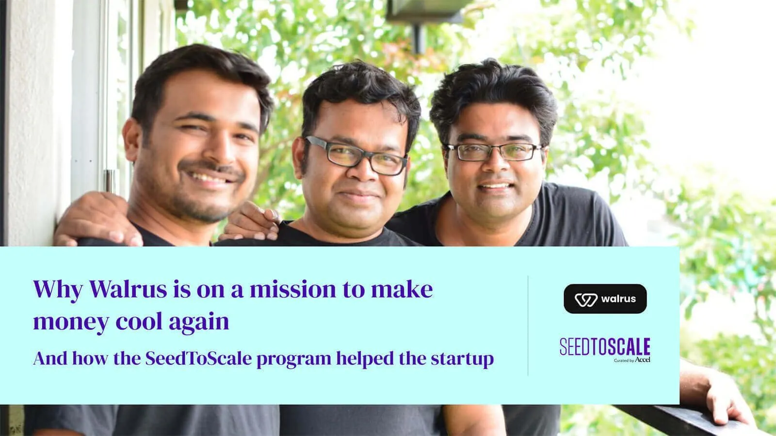 Why Walrus is on a mission to make money cool again