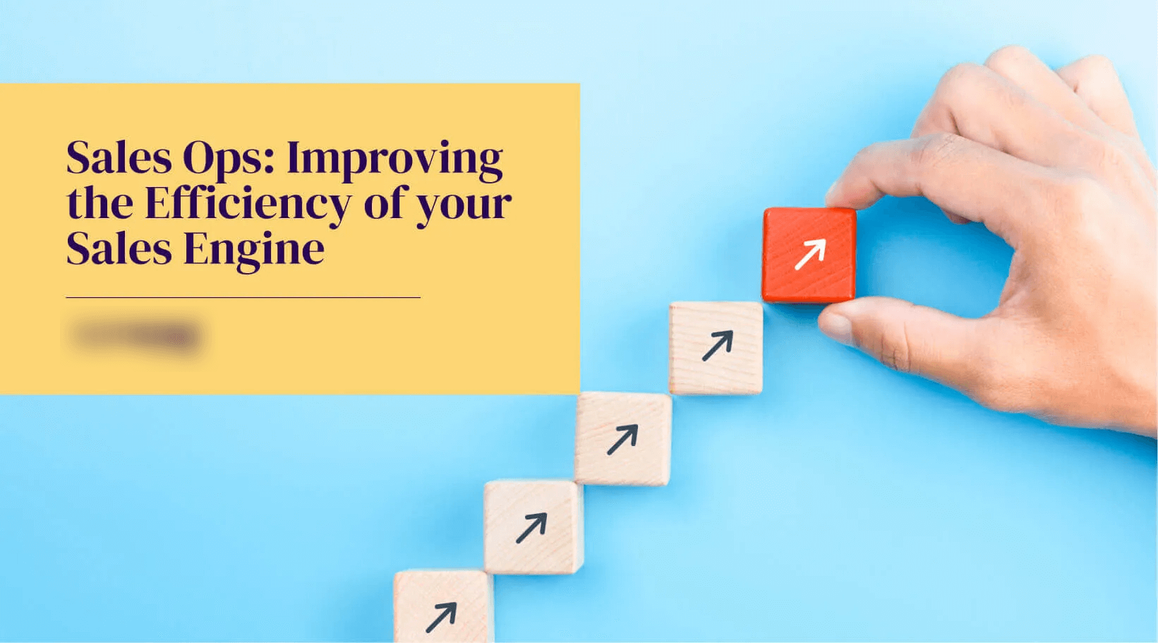 Sales Ops: Improving the Efficiency of your Sales Engine